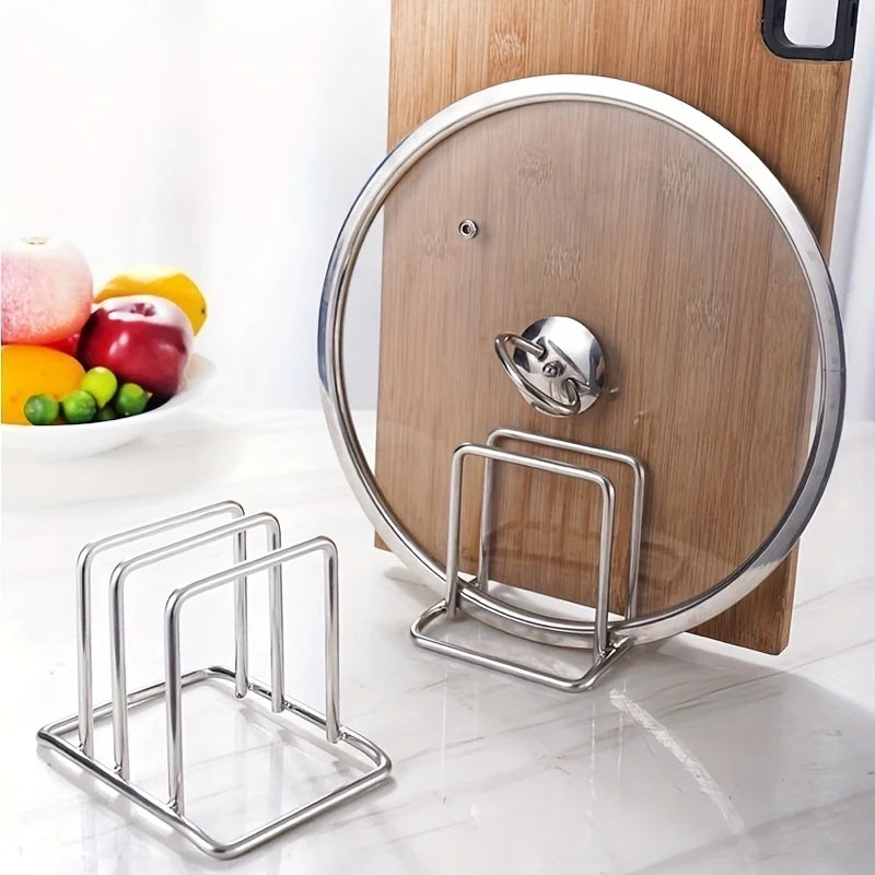 Pot Lid & Cutting Board Organizer