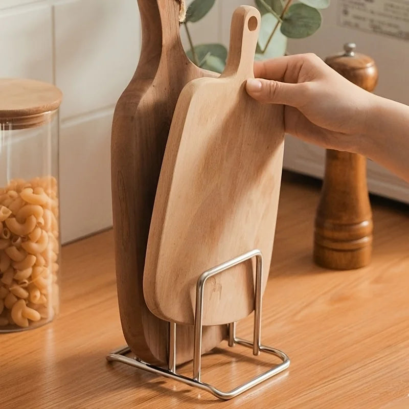 Pot Lid & Cutting Board Organizer