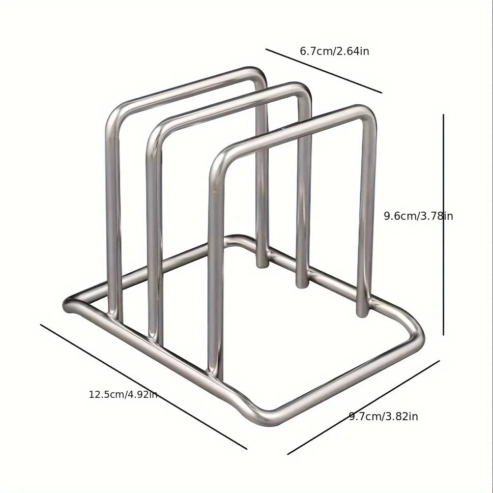 Pot Lid & Cutting Board Organizer
