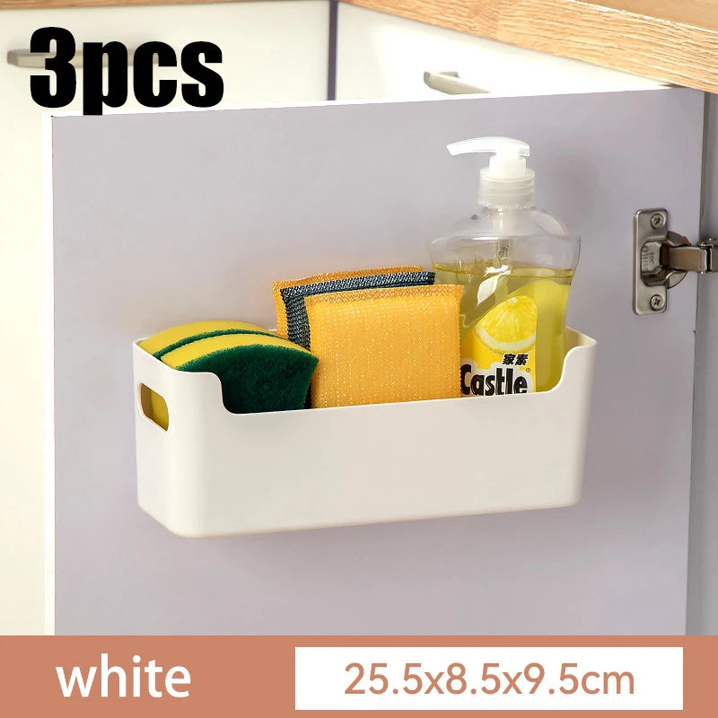 Cabinet Storage Basket with Handle
