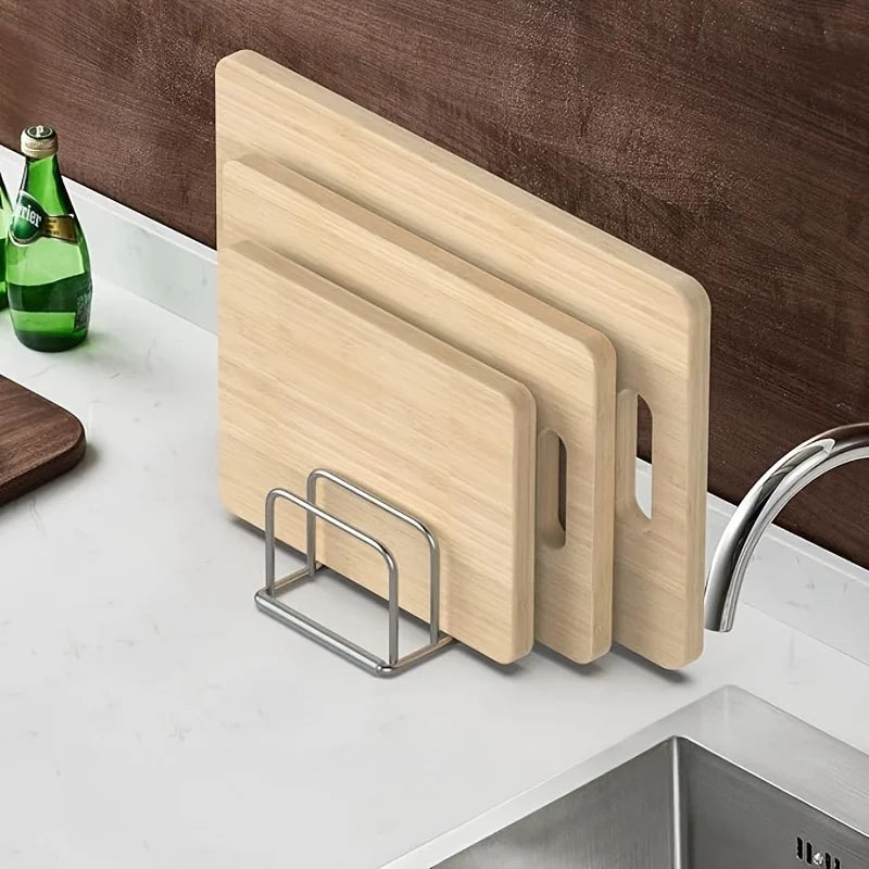 Pot Lid & Cutting Board Organizer