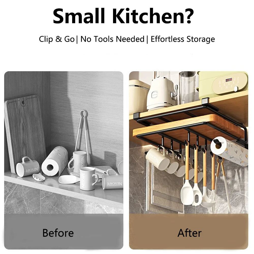 Kitchen Hanging Organizer Rack
