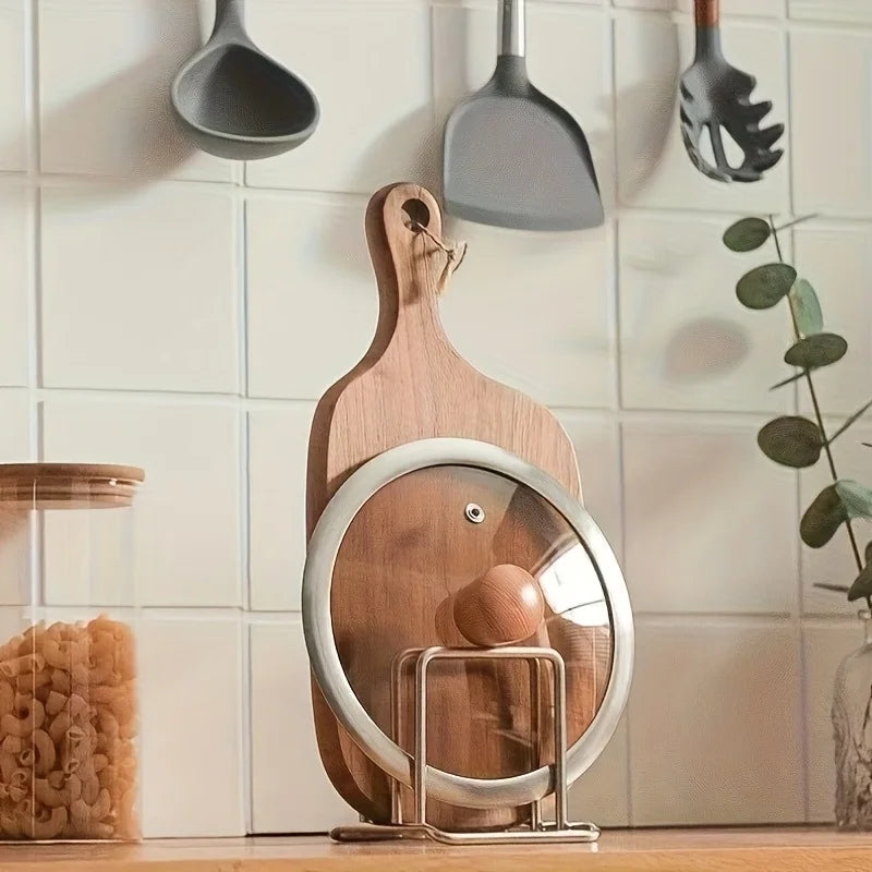 Pot Lid & Cutting Board Organizer