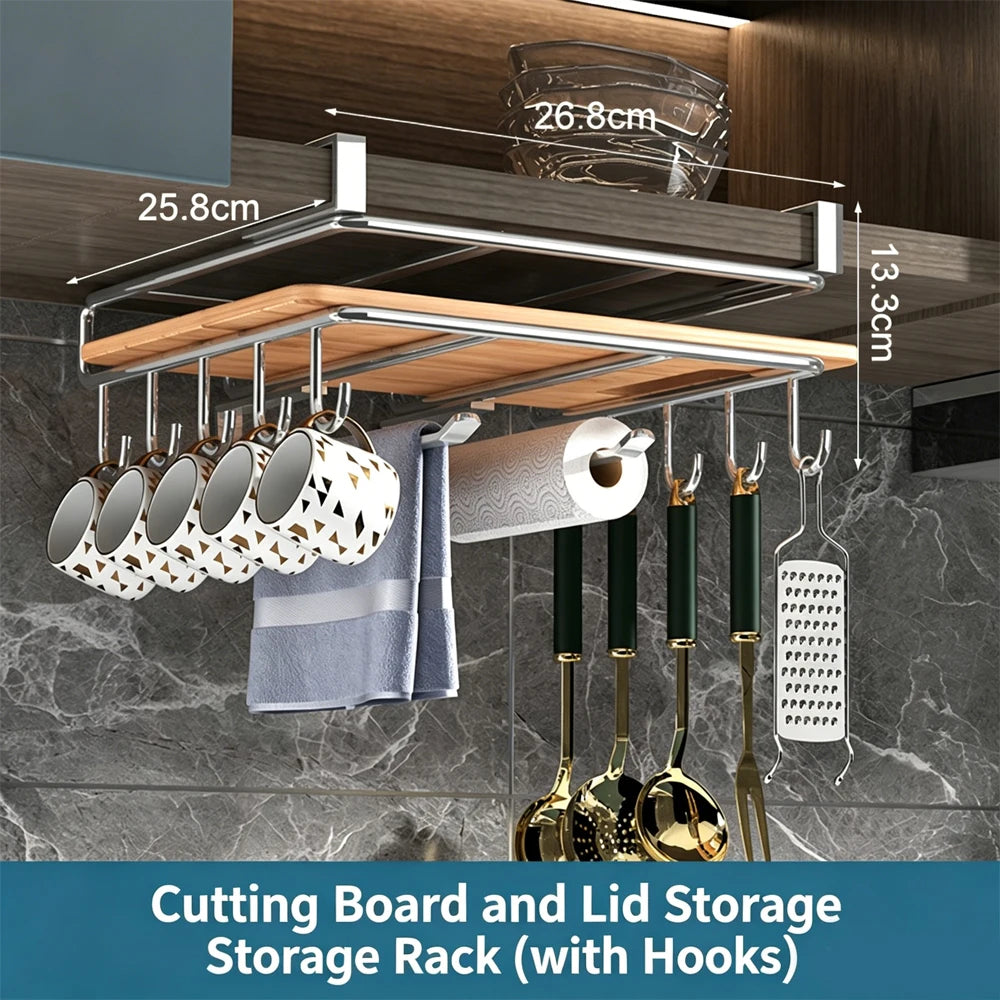 Kitchen Hanging Organizer Rack
