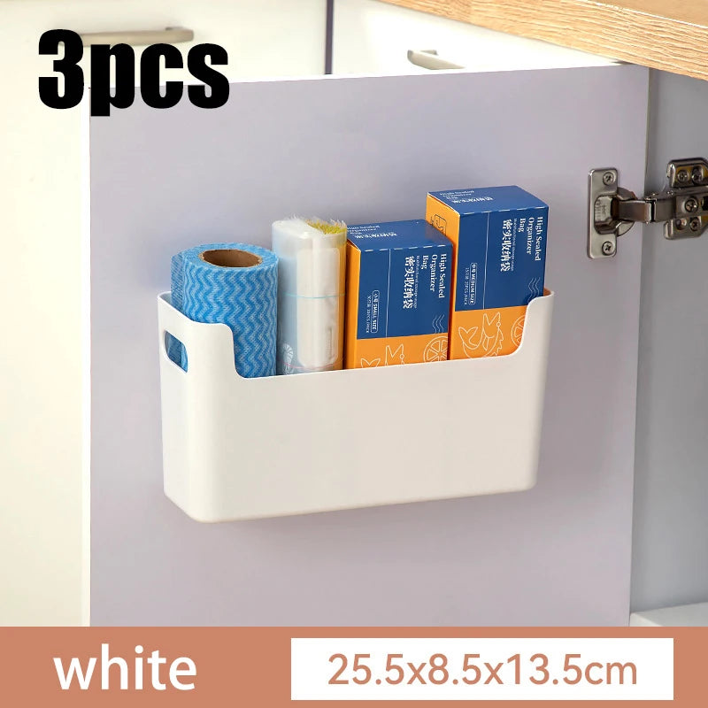 Cabinet Storage Basket with Handle
