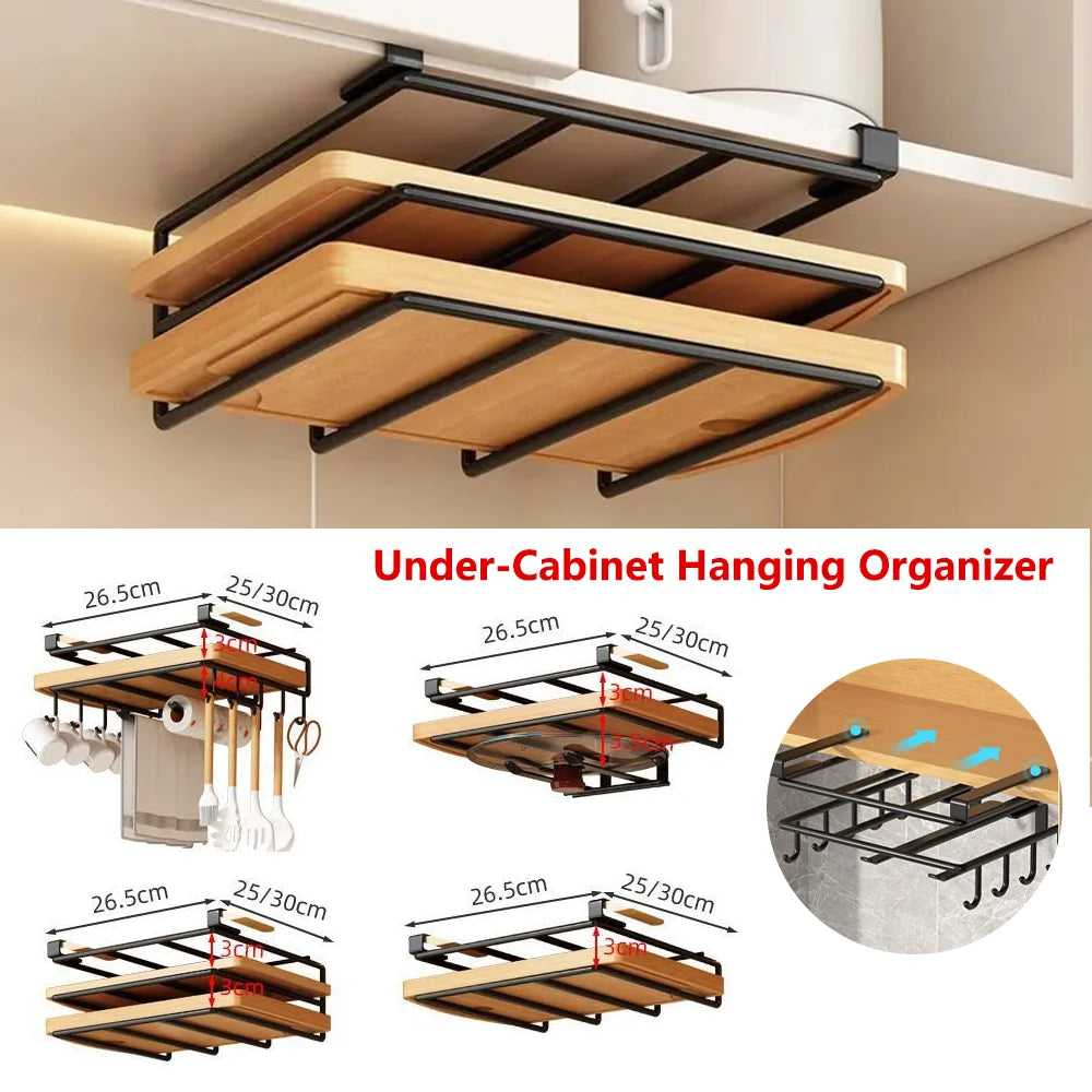 Kitchen Hanging Organizer Rack
